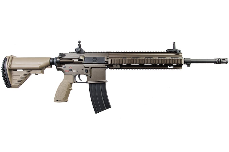 E&C EC103 Full Metal HK416 M27 IAR AEG Rifle (Dark Brown)