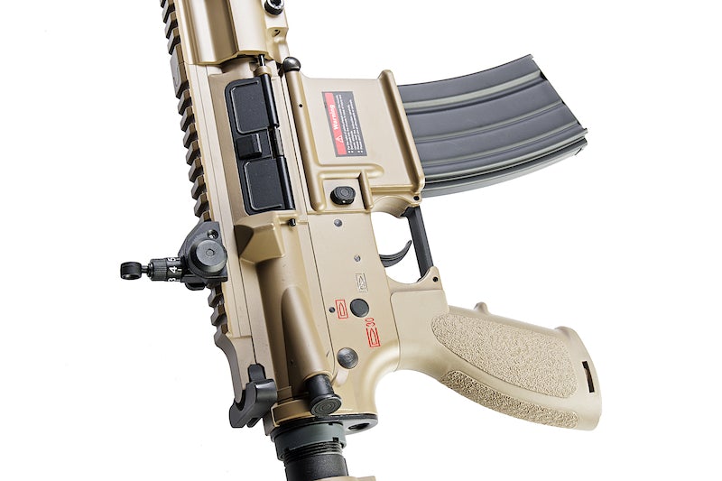 E&C EC105 Full Metal HK416 Geissele AEG Rifle (Dark Earth)