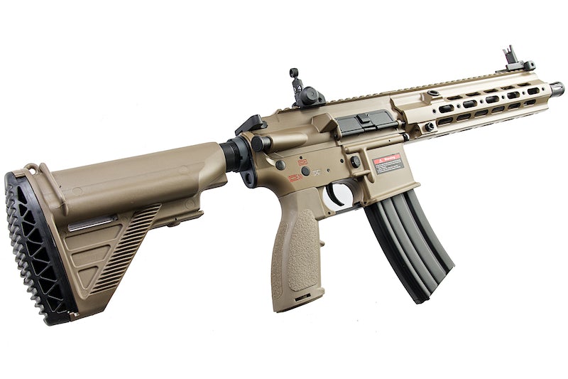 E&C EC105 Full Metal HK416 Geissele AEG Rifle (Dark Earth)