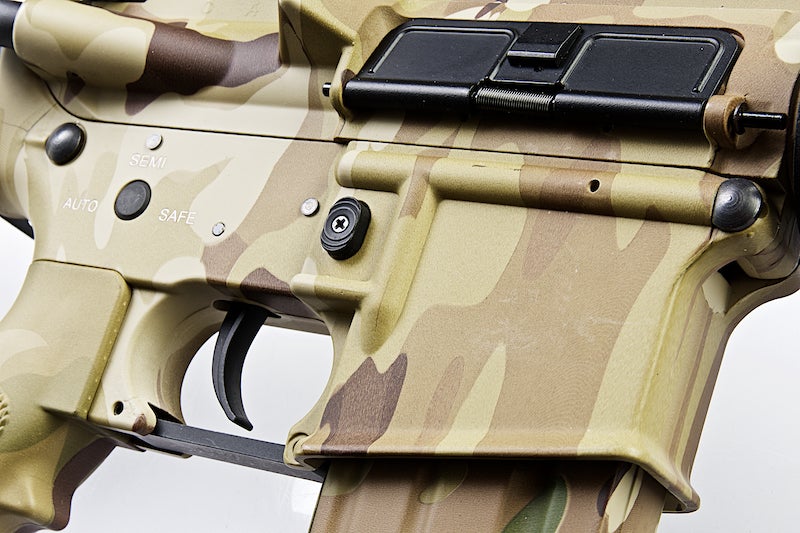 E&C EC302 Full Metal M4 CQB AEG Rifle (Multicam)