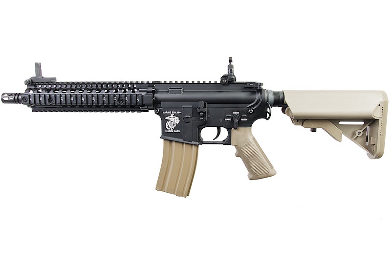 E&C EC603 Full Metal 9" M4 MK18 MOD 1 AEG Rifle (Type 1, Dark Earth)