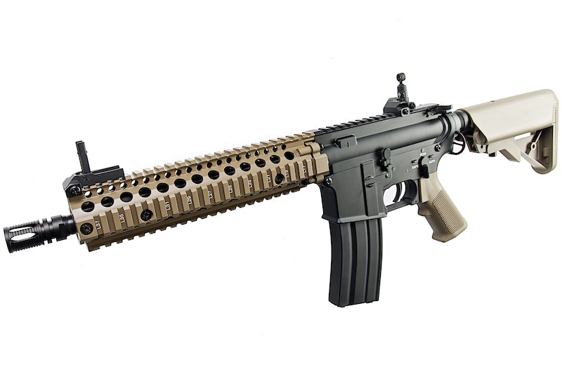 E&C EC603 Full Metal 9" M4 MK18 MOD 1 AEG Rifle (Type 2, Dark Earth)