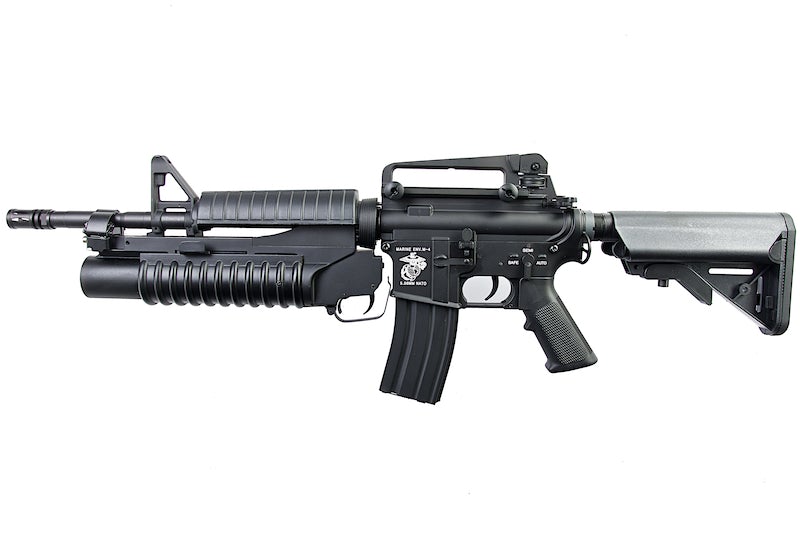 E&C EC701 Metal M4A1 w/ M203 AEG Rifle