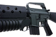 E&C M16A1 AEG Airsoft Rifle with M203 Grenade Launcher (QD 1.5 Gearbox)