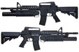 E&C M4 RIS AEG Airsoft Rifle with M203 Grenade Launcher (QD 1.5 Gearbox)