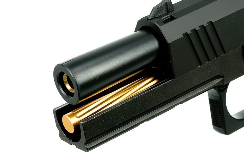 EDGE Custom 'Twister' Guide Rod for Marui Hi-Capa 4.3 Airsoft GBB Pistol (Orange)