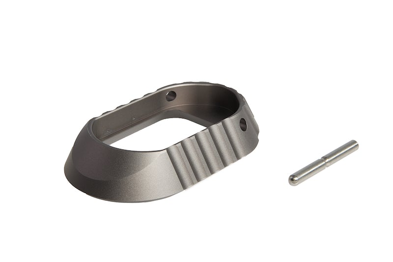 EDGE 'O2' Aluminum Magwell for Marui Hi-Capa GBB (Grey)