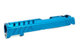 EDGE Custom 'DIVA' Aluminum Standard Slide for Marui Hi Capa/ 1911 Airsoft GBB Pistol (Blue)