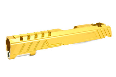 EDGE Custom 'DIVA' Aluminum Standard Slide for Marui Hi Capa/ 1911 Airsoft GBB Pistol (Gold)