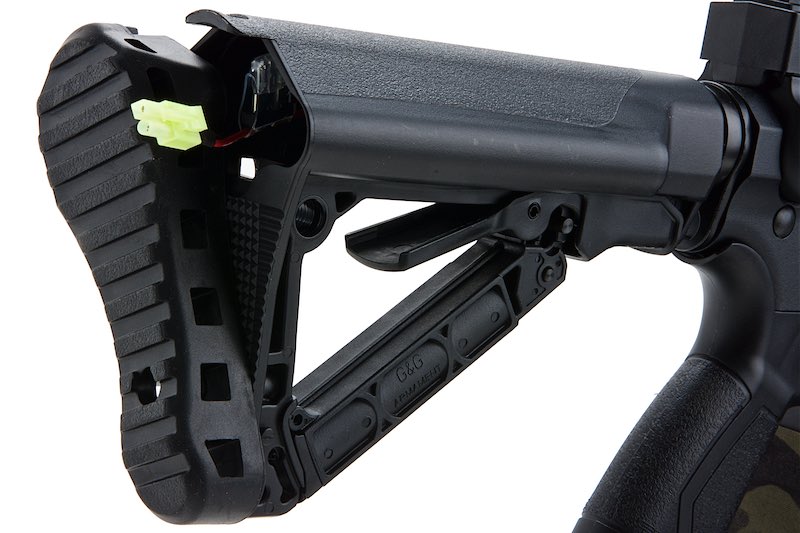G&G CM16 LMG Stealth AEG Rifle