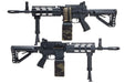 G&G CM16 LMG Stealth AEG Rifle