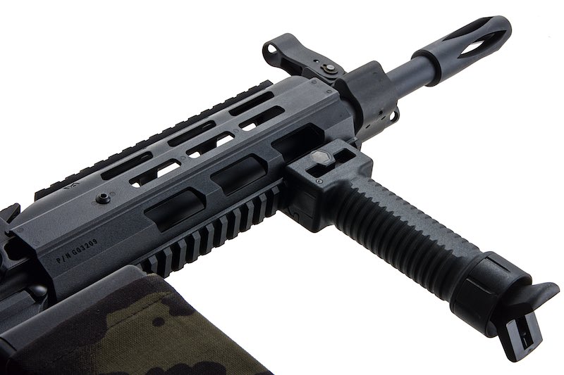 G&G CM16 LMG Stealth AEG Rifle