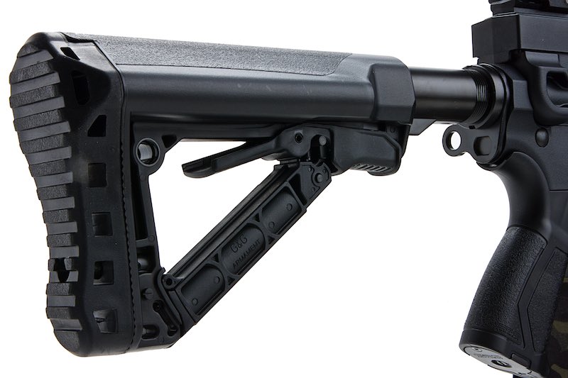 G&G CM16 LMG Stealth AEG Rifle