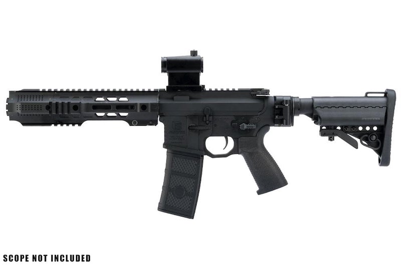 EMG (G&P) Salient Arms Licensed GRY AR15 (M4) CQB AEG Rifle (Folding Stock)