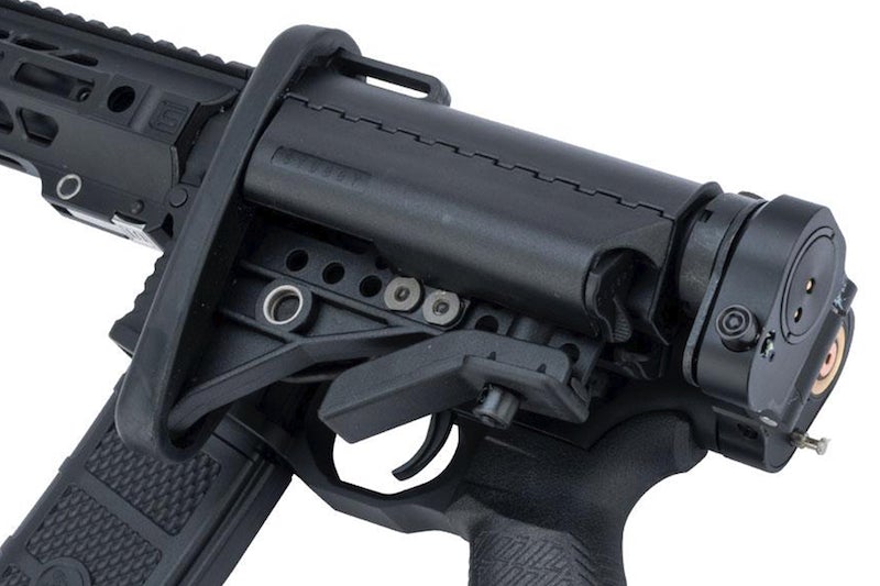 EMG (G&P) Salient Arms Licensed GRY AR15 (M4) CQB AEG Rifle (Folding Stock)