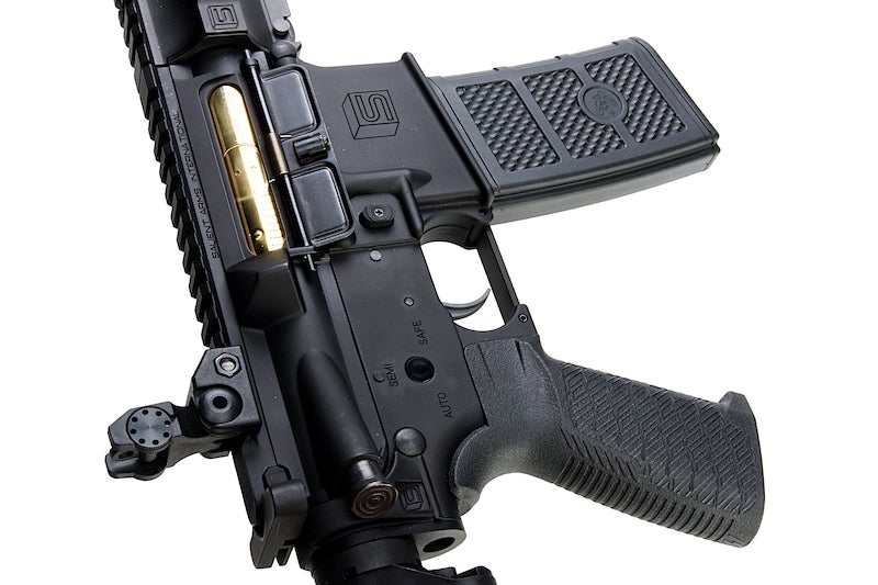 EMG (G&P) Salient Arms Licensed GRY AR15 (M4) Gen. 2 Carbine AEG Rifle (Crane Stock)