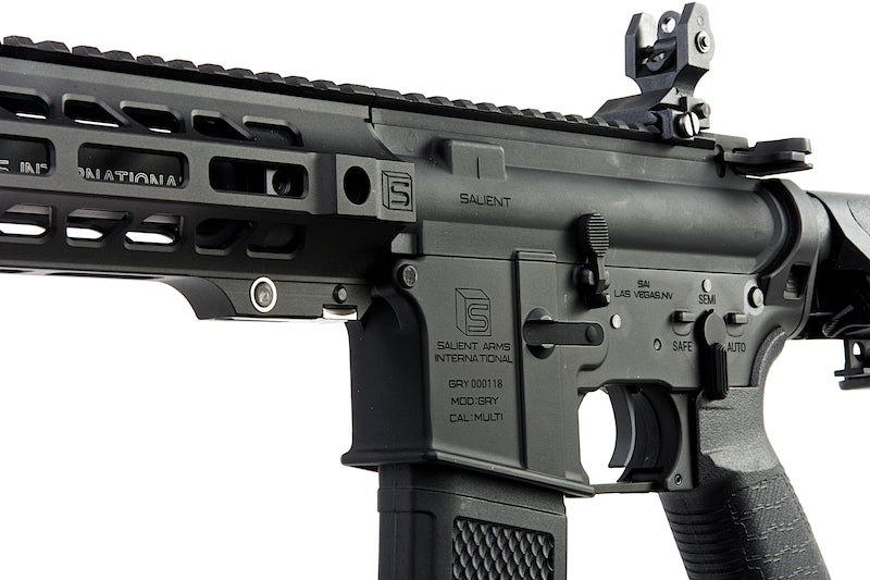 EMG (G&P) Salient Arms Licensed GRY AR15 (M4) Gen. 2 Carbine AEG Rifle (Crane Stock)