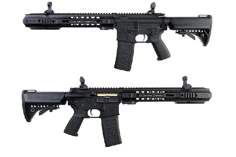 EMG (G&P) Salient Arms Licensed GRY AR15 (M4) Gen. 2 SBR AEG Rifle (Crane  Stock) - eHobbyAsia
