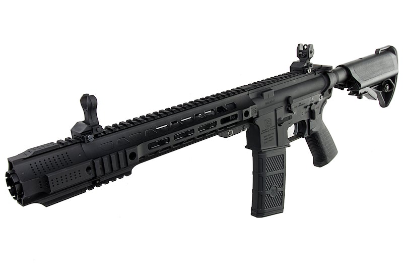 EMG (G&P) Salient Arms Licensed GRY AR15 (M4) Gen. 2 SBR AEG Rifle (Crane Stock)