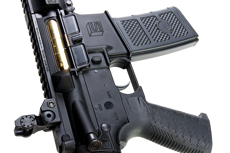 EMG (G&P) Salient Arms Licensed GRY AR15 (M4) Gen. 2 SBR AEG Rifle (Folding Stock)