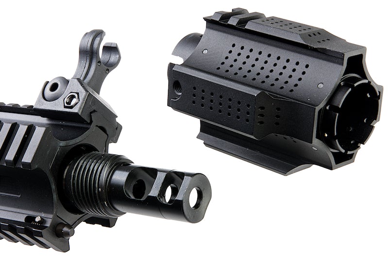 EMG (G&P) Salient Arms Licensed GRY AR15 (M4) Gen. 2 SBR AEG Rifle (Folding Stock)