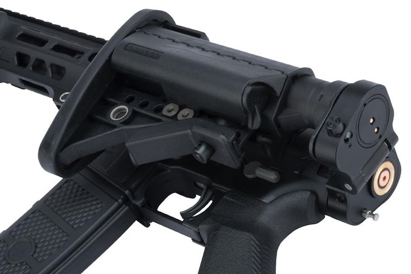 EMG (G&P) Salient Arms Licensed GRY AR15 (M4) Gen.2 CQB AEG Rifle (Folding Stock)