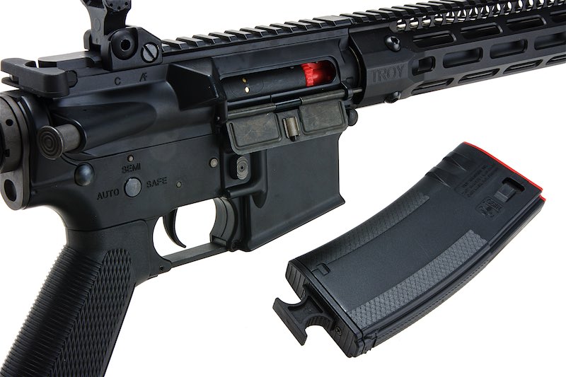 EMG (King Arms) 10.5inch Troy Industries RIS SOCC M4 AEG Airsoft Rifle