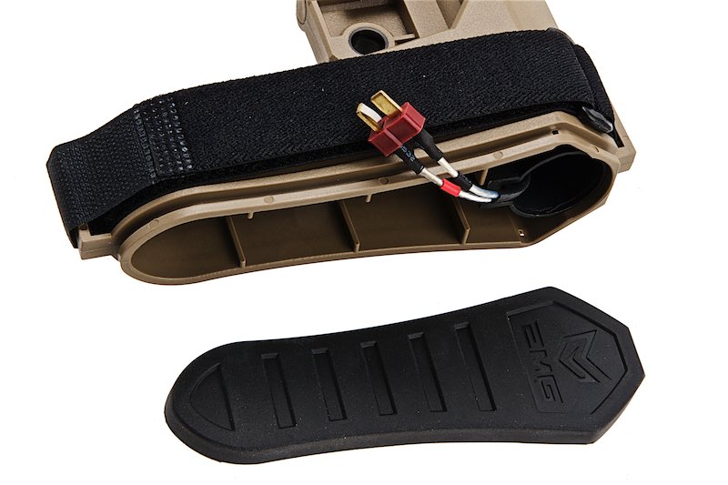 EMG (King Arms) 10.5inch Troy Industries RIS SOCC M4 AEG Airsoft Rifle (DE)