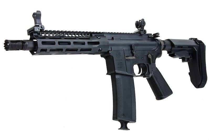 EMG (King Arms) 7.6inch RIS Troy Industries SOCC M4 AEG Rifle Airsoft Guns