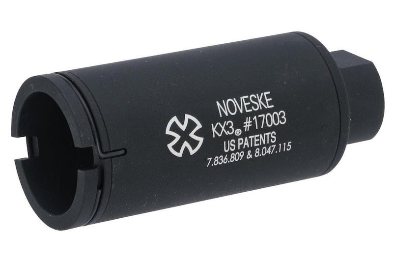 EMG (Dytac) Noveske KX3 Flash Hider w/ Built-In Acetech Lighter S Ultra Compact Rechargeable Tracer (Socom Gear Licensed)