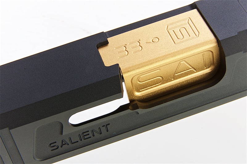 EMG (G&P) SAI Tier One Slide Kit for Umarex G17 GBB Pistol (Gold Barrel)