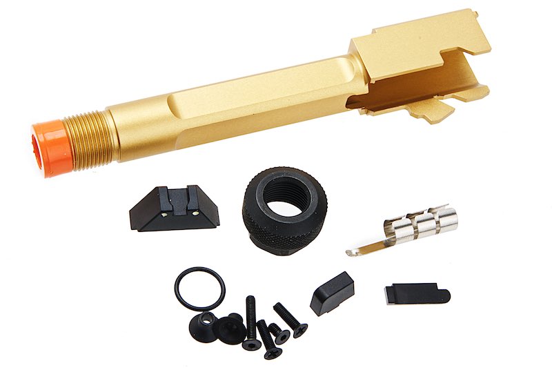 EMG (G&P) SAI Utility Gold Barrel Slide Kit For Umarex(VFC) G19 GEN 3 GBB (US Ver.)