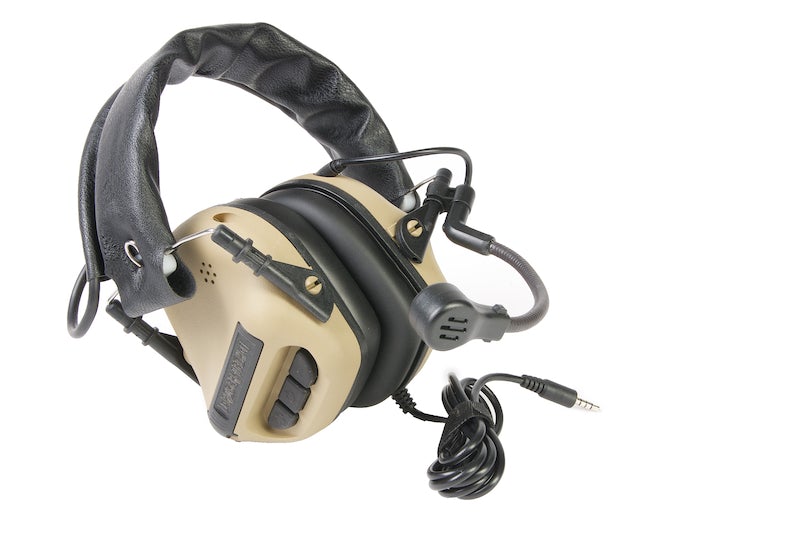 Roger Tech EVO406-UE Ultimate Edition Electronic Hearing Protection (Bluetooth/ AUX Wired Ver./ Desert Tan)