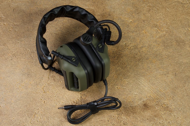 Roger Tech EVO406-UE Ultimate Edition Electronic Hearing Protection (Bluetooth/ AUX-Wired Ver./ Olive Drab)