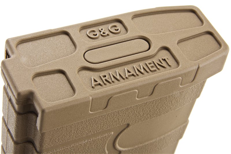 G&G 120rds Mid-Cap Magazine for M4/ M16 AEG Rifle (Tan)