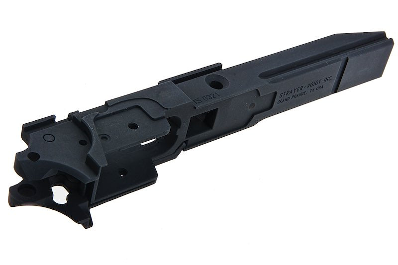 Guarder Aluminum GD Type Middle Frame For Marui Hi Capa 5.1 GBB Pistol (SV, Black)