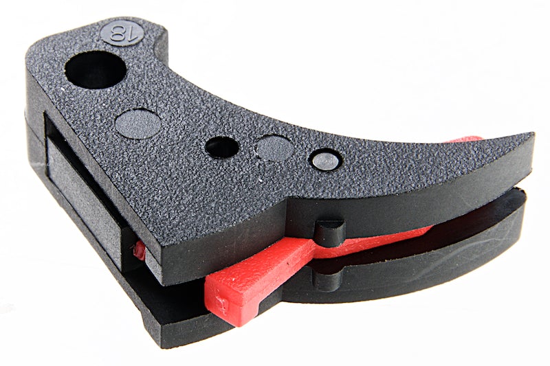 Guarder Smooth Trigger for Tokyo Marui G18C/22/34 GBB (Black/Red)