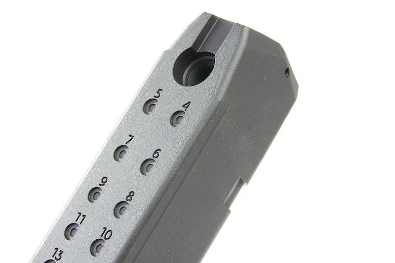 Guarder Aluminum Extended Lightweight Magazine Case for Model 17/ 18C/ 22/ 34 Gen 3 GBB Pistol