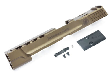 Guarder CNC Aluminum Performance Center Slide For Tokyo Mauri M&P9L GBB Airsoft Pistol (FDE)