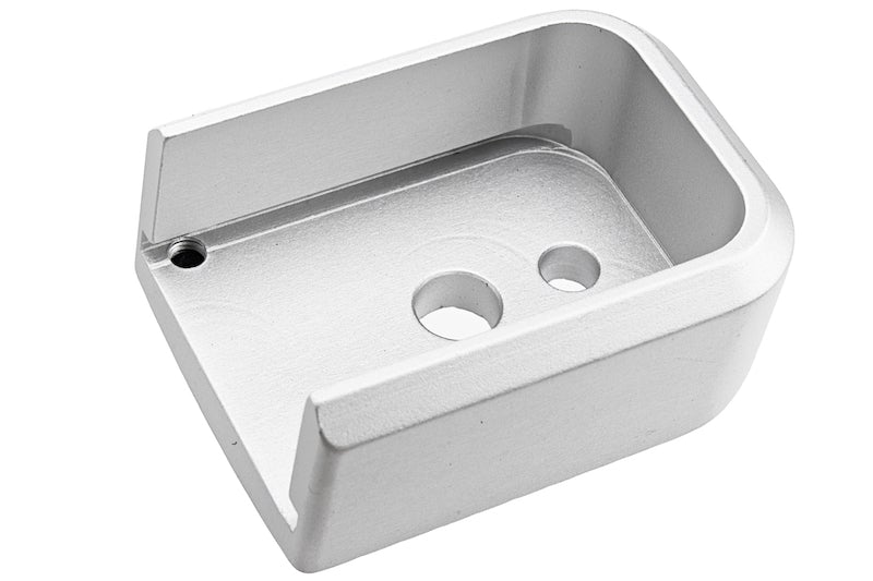 5KU Metal Magazine Base for Marui Hi-Capa (Type 4, Silver)