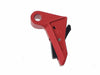 5KU FI Style CNC Trigger for Marui G-Series Airsoft GBB Pistol (Red)
