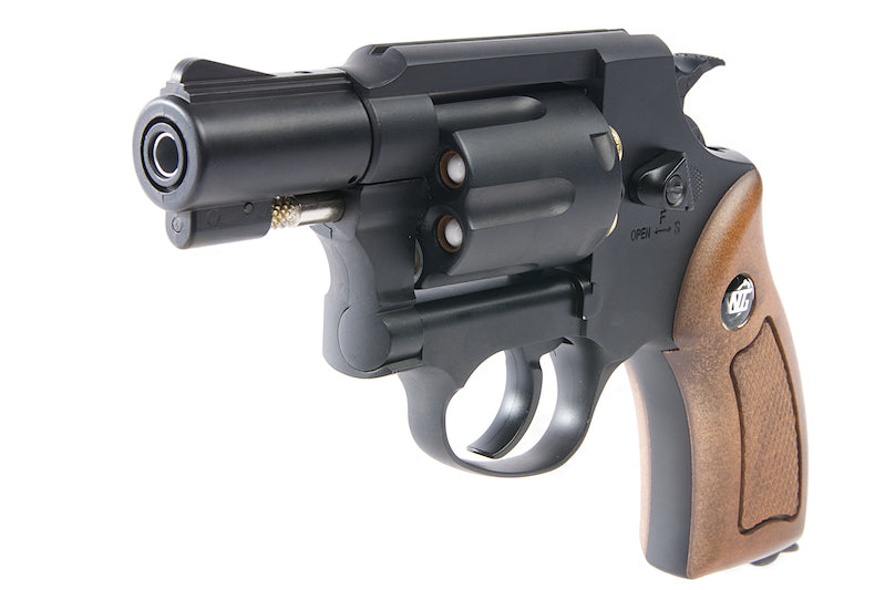 Gun Heaven (WinGun) 733 2" 6mm Co2 Revolver (Brown Grip/ BK)