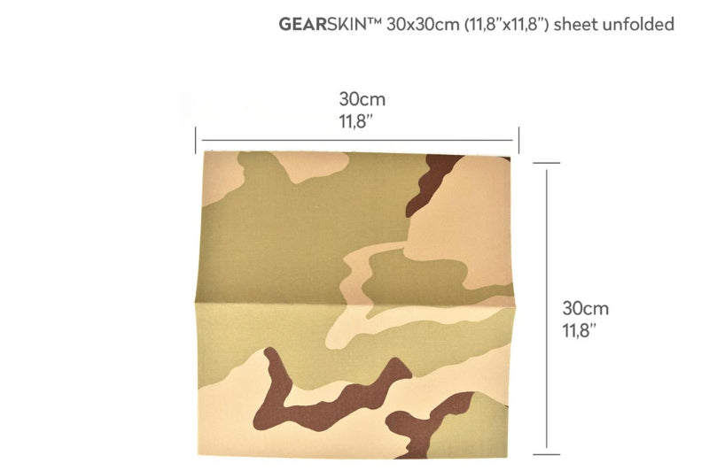 Gearskin COMPACT (Desert 3/ 30X30cm)