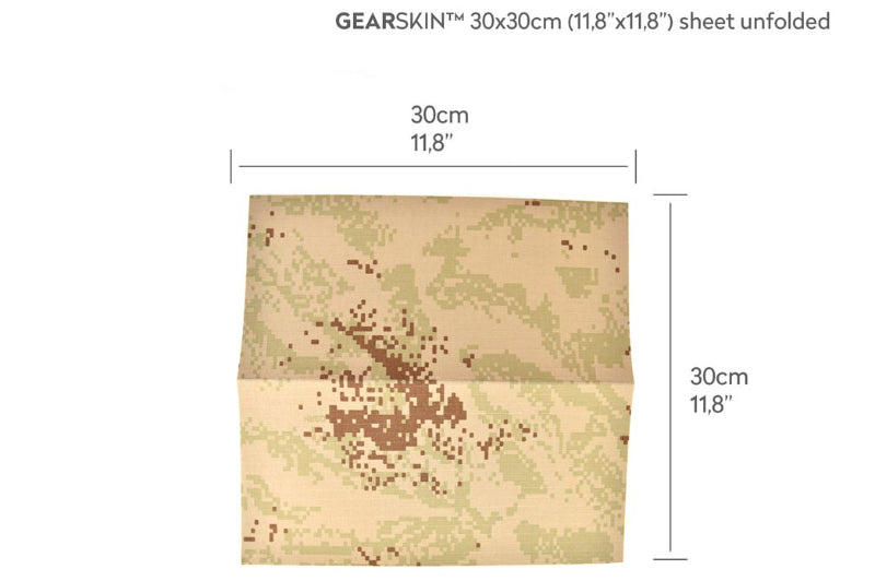 Gearskin COMPACT (Digital Desert/ 30X30cm)