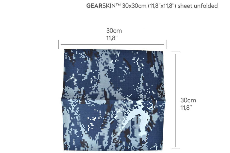 Gearskin COMPACT (Digital Navy/ 30X30cm)