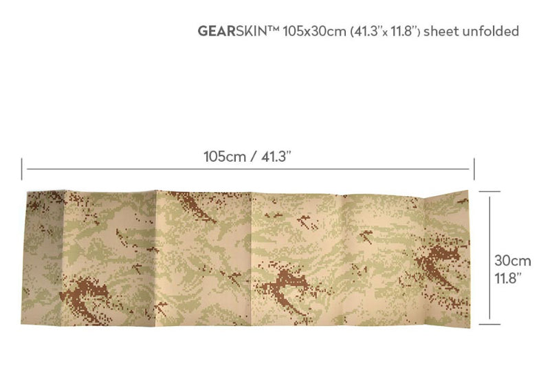 Gearskin EXTRA (Digital Desert/ 105X30cm)