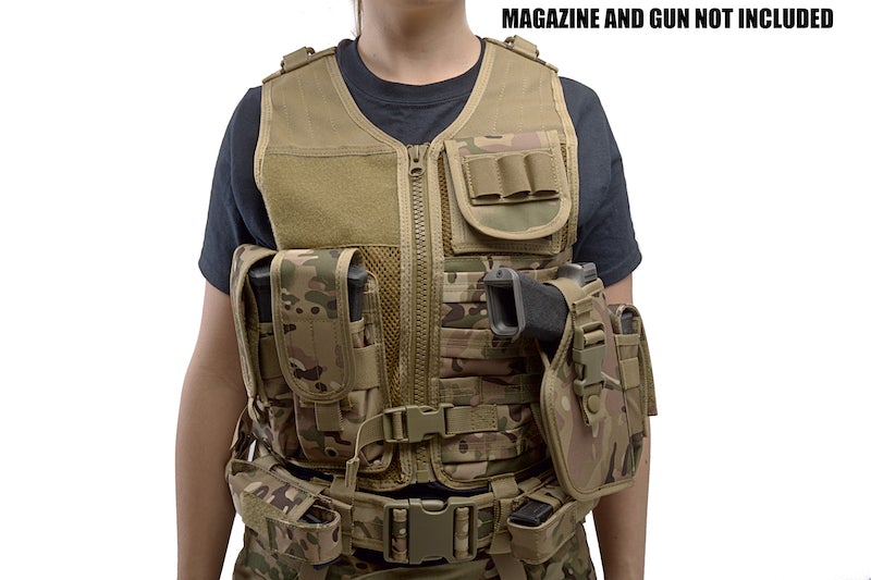 Multi Use Vests Ghost Gear Lady's Multi Purpose Vest V1 (Multicam) | eHobbyAsia