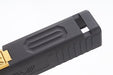 Guns Modify Aluminum Slide w/ Stainless Barrel (Nitride Gold) Set for Marui G26 Z Style GBB