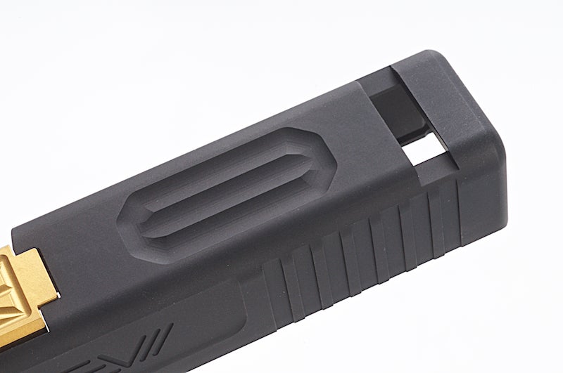 Guns Modify Aluminum Slide w/ Stainless Barrel (Nitride Gold) Set for Marui G26 Z Style GBB
