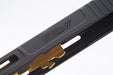 Guns Modify Aluminum Slide w/ Stainless Barrel (Nitride Gold) Set for Marui G26 Z Style GBB